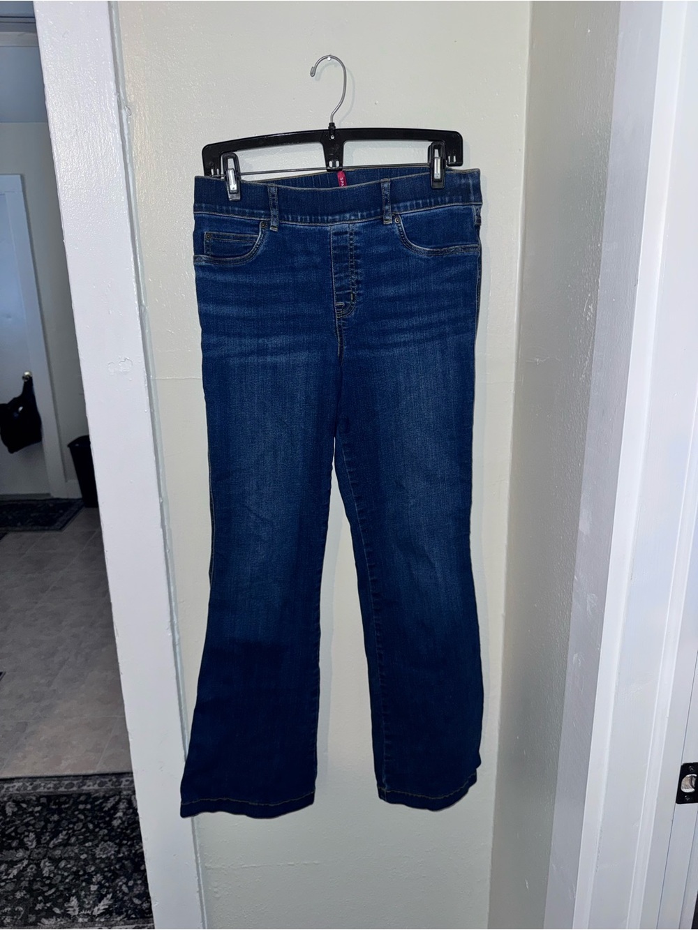 SPANX Dark Blue Flare Jeans